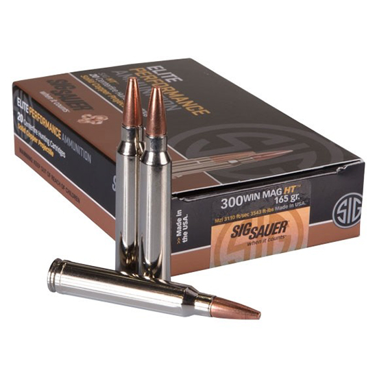 SIG AMMO 300WIN 165GR ELITE HUNTING HT 20/10 - Ammunition